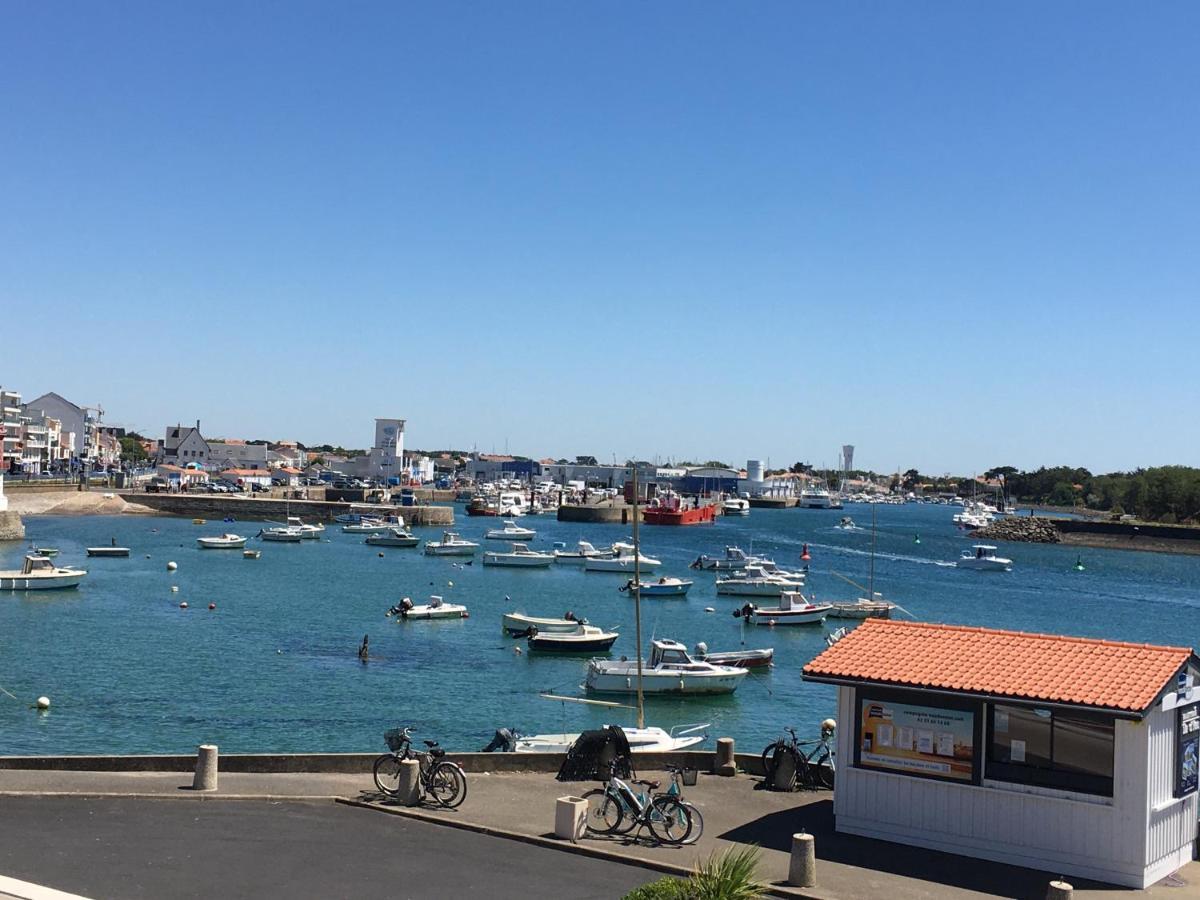 Ferienwohnung Vue Panoramique Port Et Ocean Saint-Gilles-Croix-de-Vie Exterior foto
