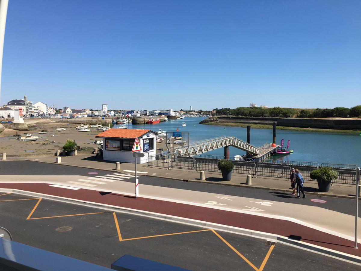 Ferienwohnung Vue Panoramique Port Et Ocean Saint-Gilles-Croix-de-Vie Exterior foto