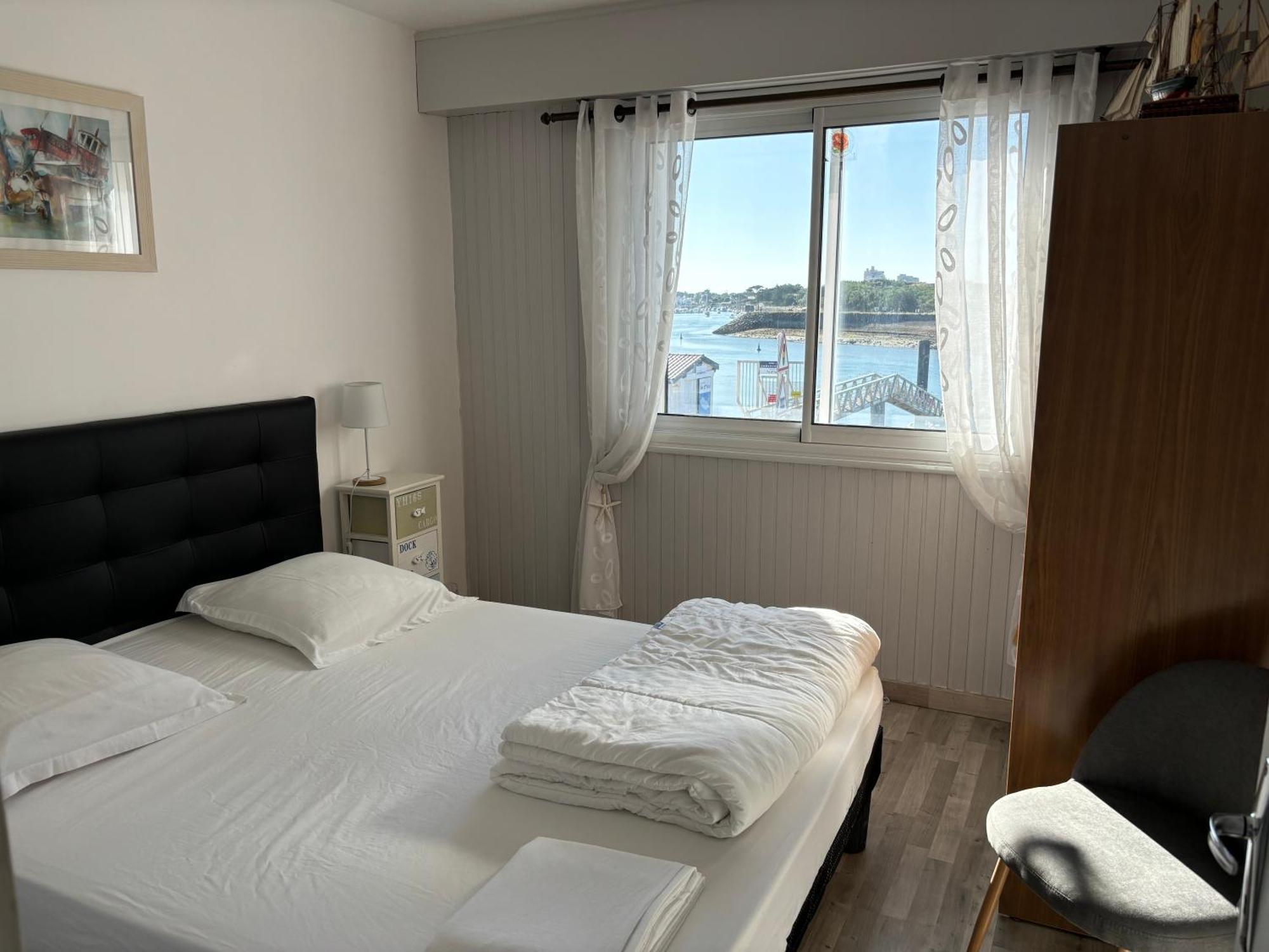 Ferienwohnung Vue Panoramique Port Et Ocean Saint-Gilles-Croix-de-Vie Exterior foto