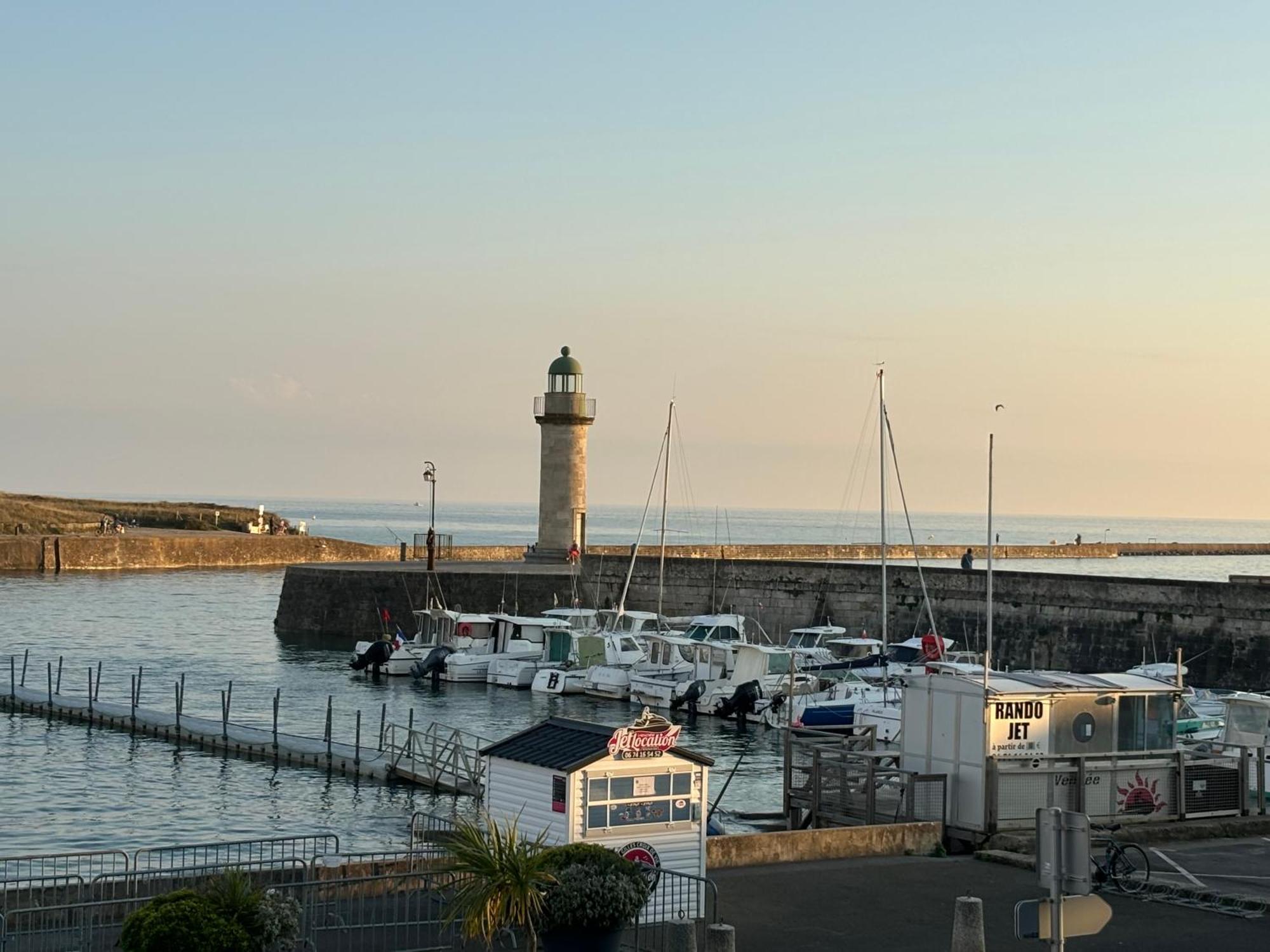 Ferienwohnung Vue Panoramique Port Et Ocean Saint-Gilles-Croix-de-Vie Exterior foto